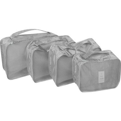 Cestovní organizér HUSKY Travel - set 4ks light grey (Velikost OneSize)