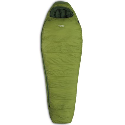 Lehký péřový spacák PINGUINn Lava 250 zelený (Barva Green, Zip Levá, Velikost 185)