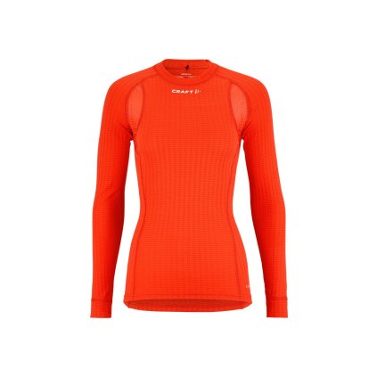 Dámské funkční triko CRAFT Active Extreme X CN LS - červená (Velikost XS)