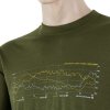 Pánské termo tričko SENSOR Merino active pt track zelená (Velikost XXL, Barva zelená)