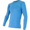 Pánské termo tričko SENSRO Merino active modrá (Velikost L, Barva modrá)