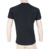 Pánské merino tričko SENSOR df černá (Velikost M, Barva černá)