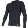Pánské termo tričko SENSOR Merino df černá (Velikost XXL, Barva černá)