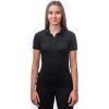 Dámské termo polo triko SENSOR Merino active polo černá (Velikost XL, Barva černá)