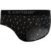 Dámské merino kalhotky SENSOR impress černá (Velikost M, Barva černá)