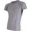 Pánské merino tričko SENSOR active šedá (Velikost XL, Barva šedá)