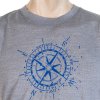 Pánské termo tričko SENSOR Merino active pt compass šedá (Velikost XL, Barva šedá)