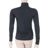 Dámské termo tričko SENSOR Merino active černá zip (Velikost S, Barva černá)