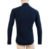 Pánské termo tričko SENSOR Merino df modrá/zip (Velikost M, Barva modrá)