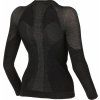 Dámské merino triko LASTING Watala černá (Velikost L/XL)