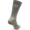 Turistické merino ponožky SENSOR Hiking Merino safari/khaki (Barva zelená, Velikost 3/5)