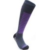 Lyžařské merino ponožky SENSOR Zero Merino šedá/fialová (Barva fialová, Velikost 6/8)