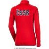 Dámská sportovní ČSSR retro mikina PROGRESS Timura červená (Velikost S)
