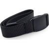 Opasek s plastovou přezkou PROGRESS Click Belt černá (Velikost 100cm)