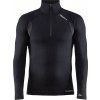 Pánské termo triko CRAFT Active Extreme X Zip - černá (Velikost S)