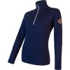 Dámská mikina SENSOR Merino Upper deep blue (Velikost S, Barva modrá)