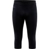 Pánské 3/4 funkční spodky CRAFT Core Dry Active Comfort černé (Velikost S)