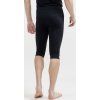 Pánské 3/4 funkční spodky CRAFT Core Dry Active Comfort černé (Velikost S)