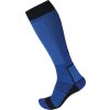 Lyžařské ponožky HUSKY Snow Wool modrá/černá (Velikost M (36-40))