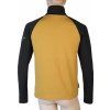 Pánská mikina SENSOR Coolmax Thermo mustard/černá (Velikost M, Barva černá)
