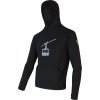 Pánská termo mikina SENSOR Merino Upper Gondola černá (Velikost L, Barva černá)