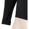 Pánská mikina SENSOR Merino Upper Rj černá (Velikost XXL, Barva černá)