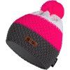 Pletená čepice ELEVEN Pom Pink (Velikost UNI)