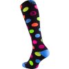 Kompresní podkolenky ELEVEN Dots Color Black (Velikost S (36-39))