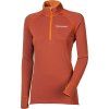 Dámská sportovní mikina PROGRESS Tispa Zip Eco oranžová (Velikost S)