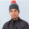 Pletená čepice ELEVEN Mad Grey/Orange (Velikost UNI)