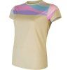 Dámský cyklistický dres SENSOR Helium sand/stripes (Velikost L, Barva žlutá)