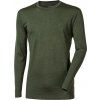 Pánské merino triko PROGRESS Original LS khaki (Velikost S)