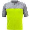 Pánský cyklistický dres SENSOR Cyklo Motion neon yellow/šedá (Velikost S, Barva šedá)