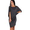 Dámské šaty WOOX Timanfaya Blackened Pearl
