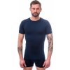 Pánské termo triko SENSOR Merino Active deep blue (Velikost S, Barva modrá)