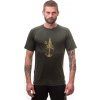 Pánské termo triko SENSOR Merino Air PT Earth olive green (Barva zelená, Velikost S)