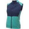 Ddámská vesta SENSOR Coolmax Thermo sea green/deep blue (Velikost L, Barva modrá)