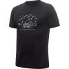 Pánské triko SENSOR Merino Active PT Van Life černá (Velikost S, Barva černá)
