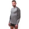 Pánské termo triko SENSOR Merino Impress šedá/maori (Velikost M, Barva šedá)