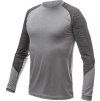 Pánské termo triko SENSOR Merino Impress šedá/maori (Velikost M, Barva šedá)