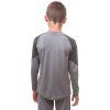 Dětský termo set SENSOR Merino Impress šedá/maori (Velikost 140, Barva šedá)
