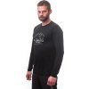 Pánské termo triko SENSOR Merino Active PT Van Life černá (Velikost M, Barva černá)