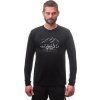 Pánské termo triko SENSOR Merino Active PT Van Life černá (Velikost M, Barva černá)