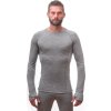 Pánské termo triko SENSOR Merino Bold cool gray (Velikost L, Barva šedá)