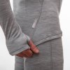 Pánské termo triko SENSOR Merino Bold roll neck cool gray (Velikost L, Barva šedá)