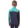 Dětská funkční mikina SENSOR Coolmax Thermo deep blue/sea green/černá (Barva modrá, Velikost 150)