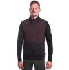 Pánská vesta SENSOR Coolmax Thermo černá/port red (Velikost XXL, Barva černá)