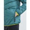 Pánská zimní bunda CRAFT Core Street Insulation tmavě zelená (Velikost S)