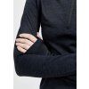 Dámské termo triko CRAFT Core Dry Active Comfort Zip černá (Velikost XS)