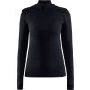 Dámské termo triko CRAFT Core Dry Active Comfort Zip černá (Velikost XS)